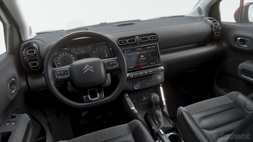 2021-Citroën-C3-Aircross-facelift_interior_Metropolitan-Graphite-ambience