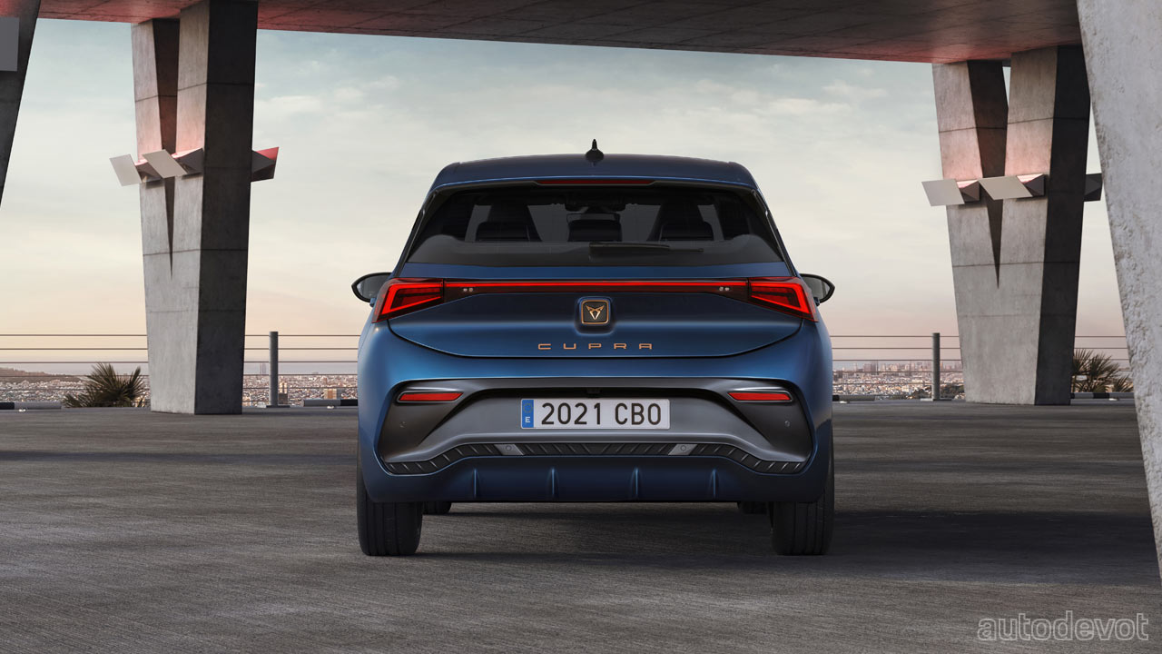 Cupra Born debuts with sport suspension & eBoost performance option