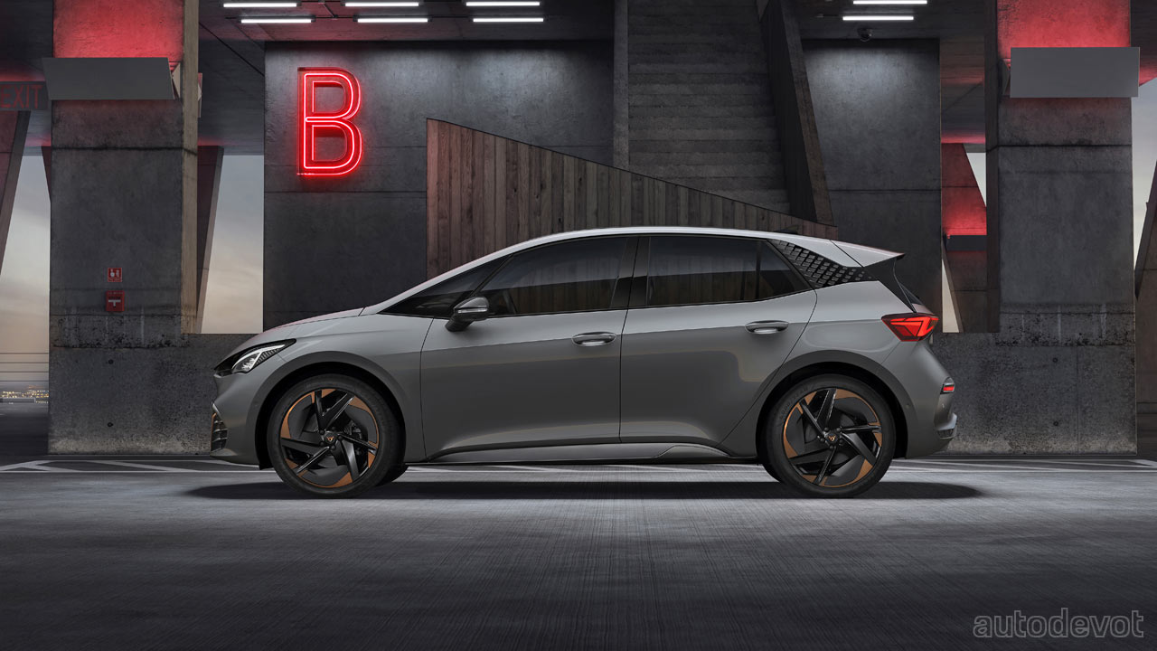 Cupra Born debuts with sport suspension & eBoost performance option