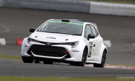 Hydrogen-engine-powered-Toyota-Corolla-hatchback-racecar