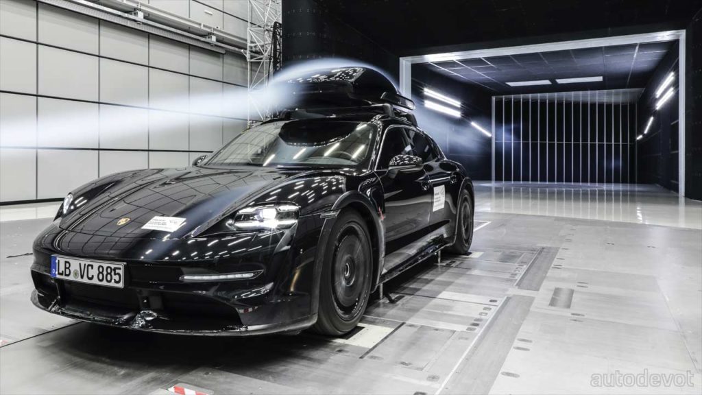 Porsche-Tequipment-Performance-roof-box-for-Taycan-wind-tunnel-testing