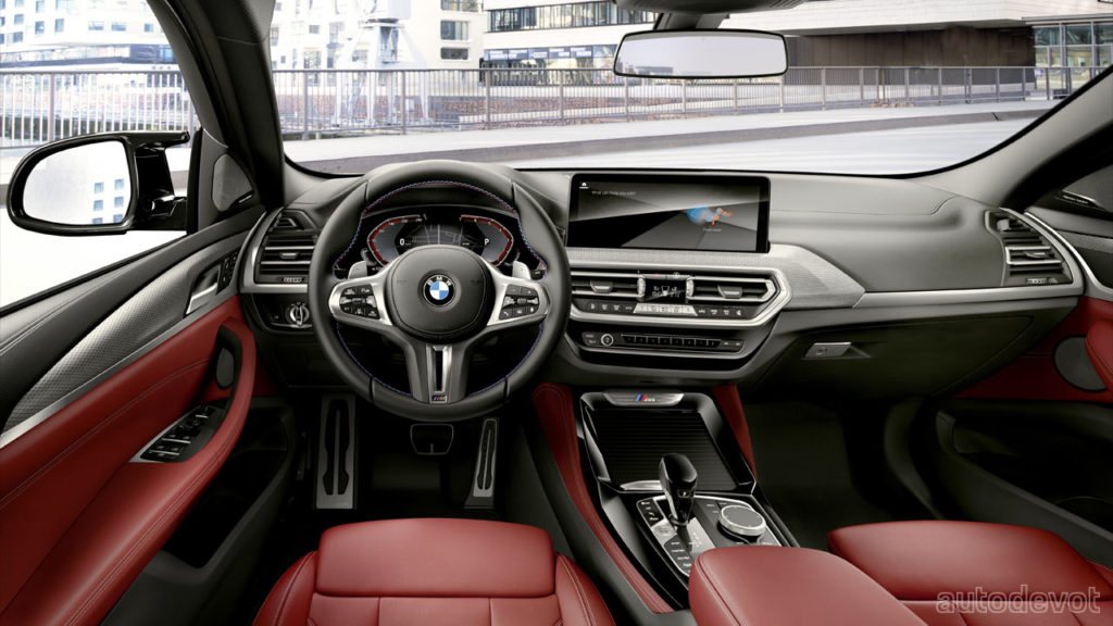 2022-BMW-X4-facelift-M40i_interior