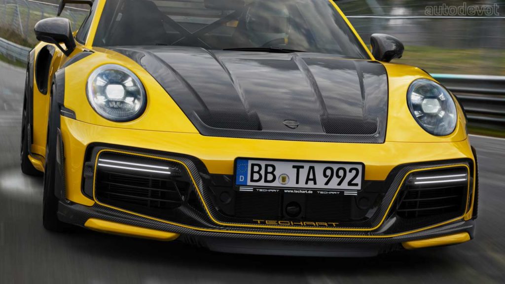 2022-TECHART-GTstreet-R-based-on-Porsche-992-series-911-Turbo-S_front_bumper
