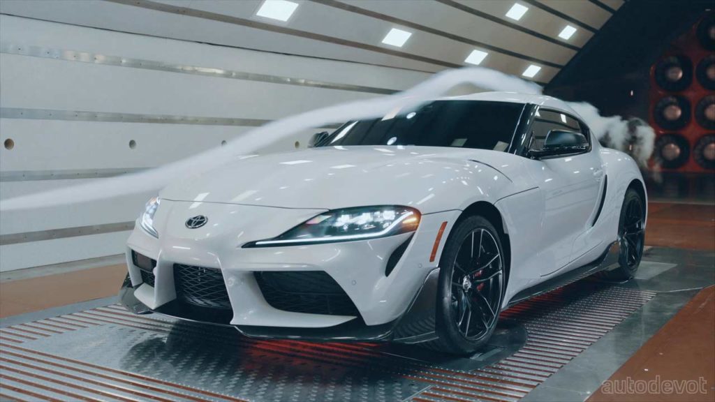 2022-Toyota-GR-Supra-A91-CF-Edition-in-windtunnel