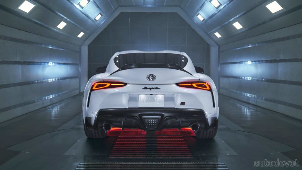 2022-Toyota-GR-Supra-A91-CF-Edition-in-windtunnel_rear