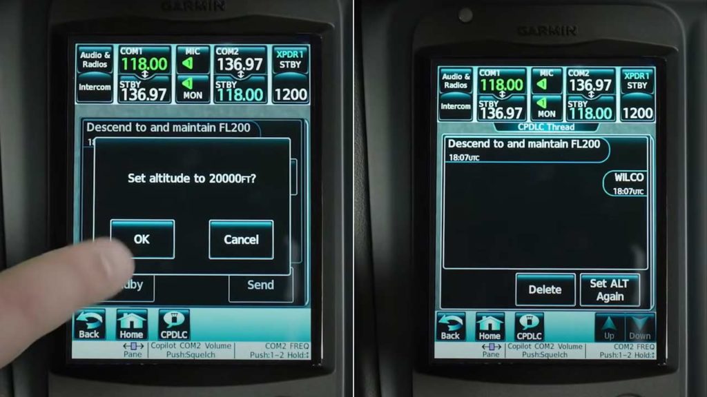 HondaJet-Elite-S_cockpit_text_based_communication_2