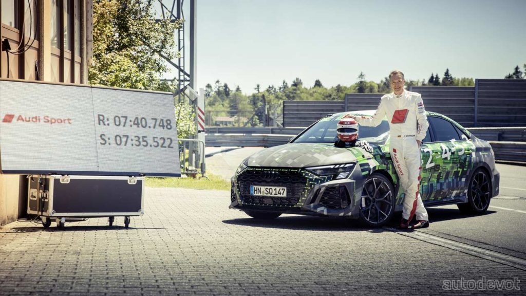 2022-Audi-RS-3-Sedan-Nürburgring-lap-record-with-Frank-Stippler