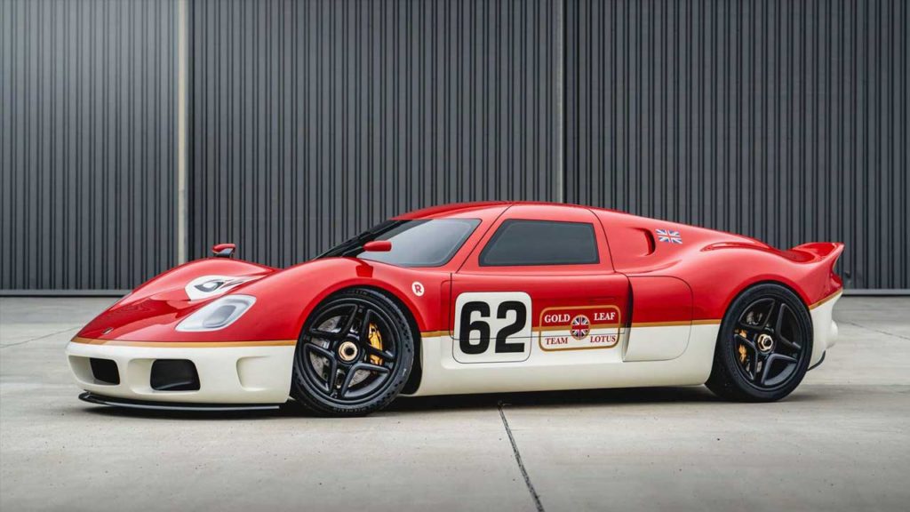 Gold Leaf Lotus Type 62-2 coachbuilt by Radford