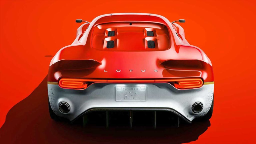 Gold Leaf Lotus Type 62-2 coachbuilt by Radford_rear