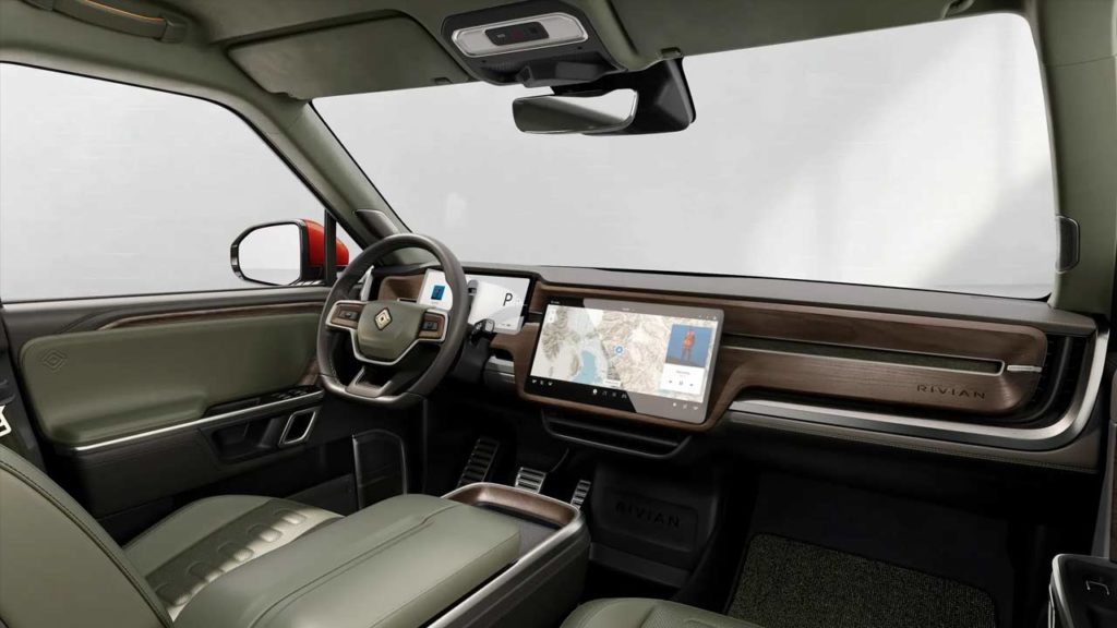 Rivian-R1T-Adventure-Package-interior-Forest-Edge