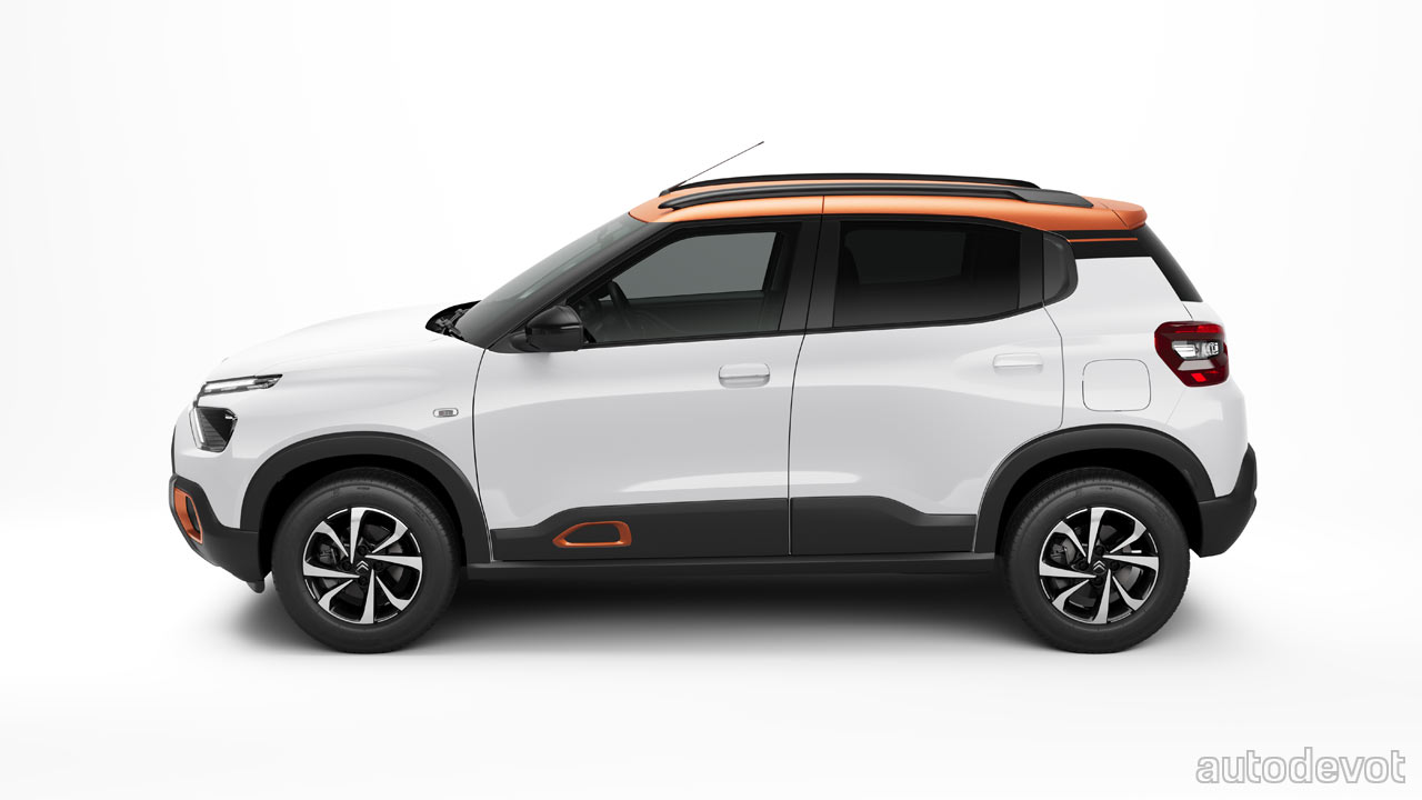 2022-Citroën-C3-for-India_side