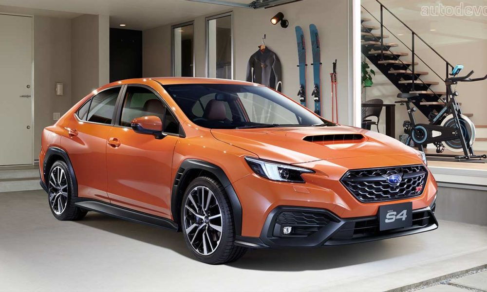 JDM-spec 2022 Subaru WRX S4 debuts with STI badges - Autodevot