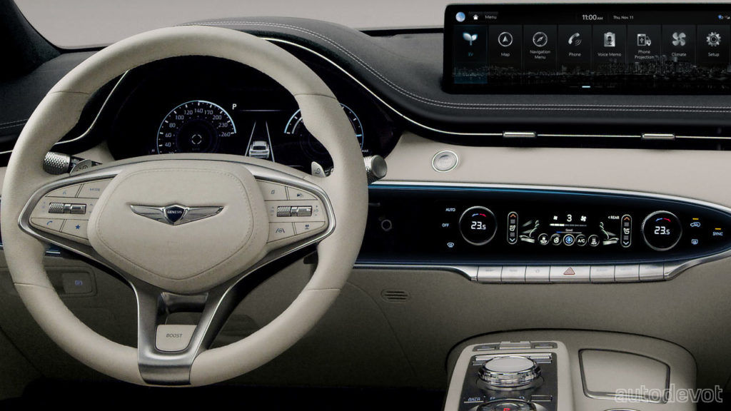 Genesis-Electrified-GV70_interior_steering_wheel