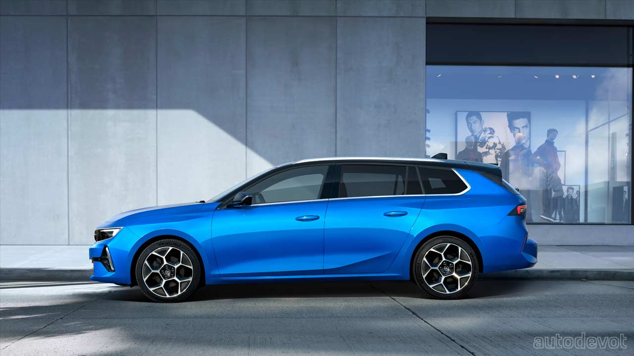 2022 Opel Astra Sports Tourer debuts with stylish looks & spacious ...