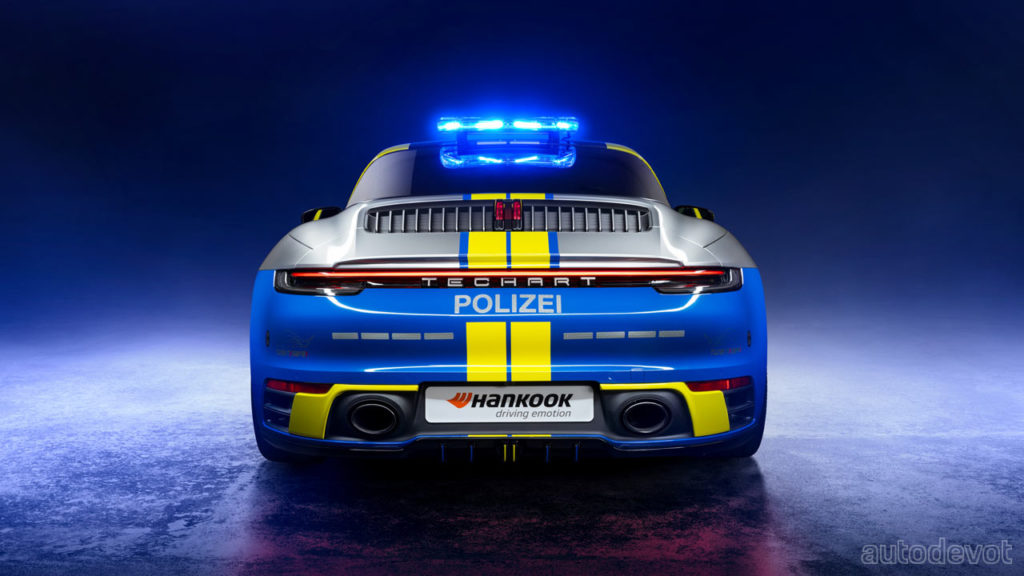 Porsche-911-Targa-4-Techart-Cabriolet-Police-car_rear