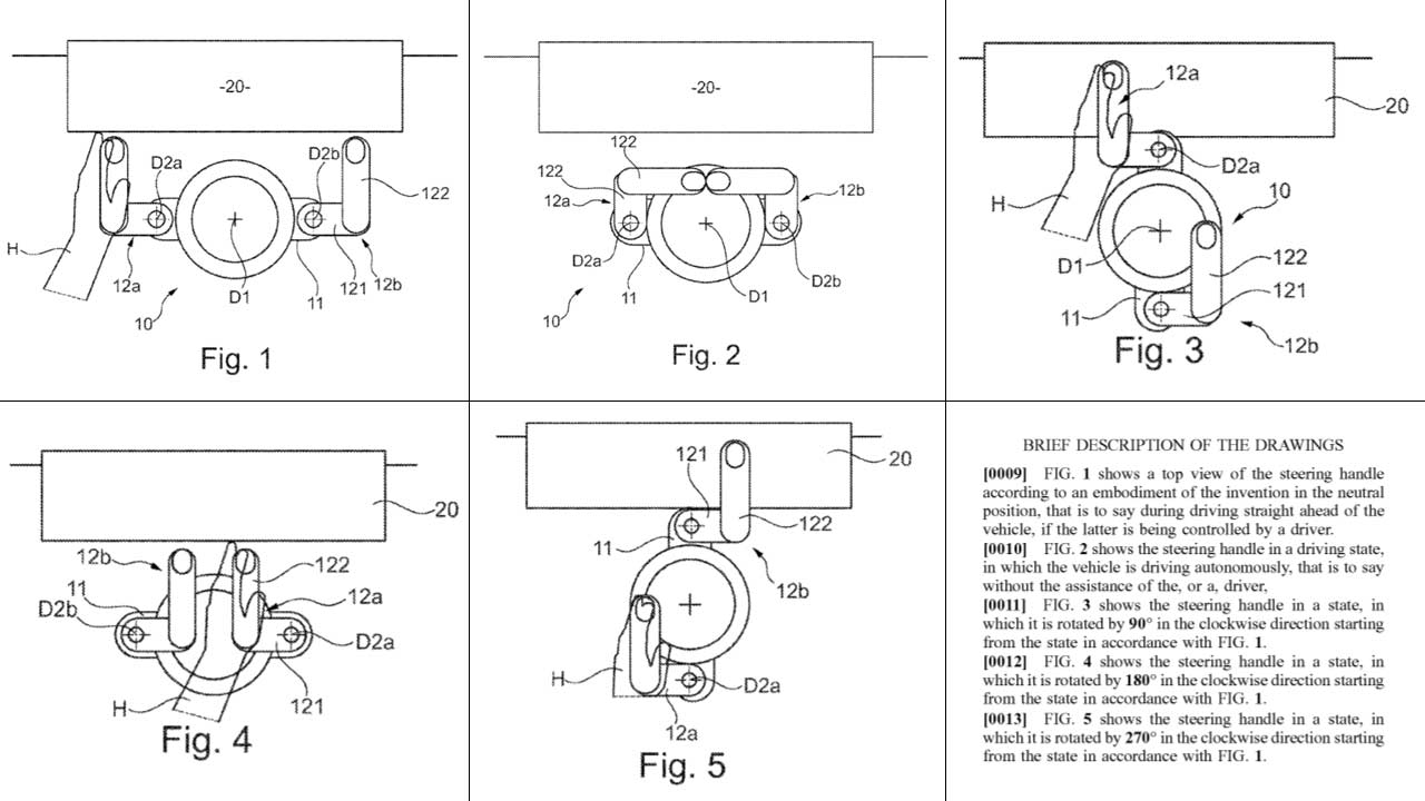 BMW-steering-handle-patent-drawings