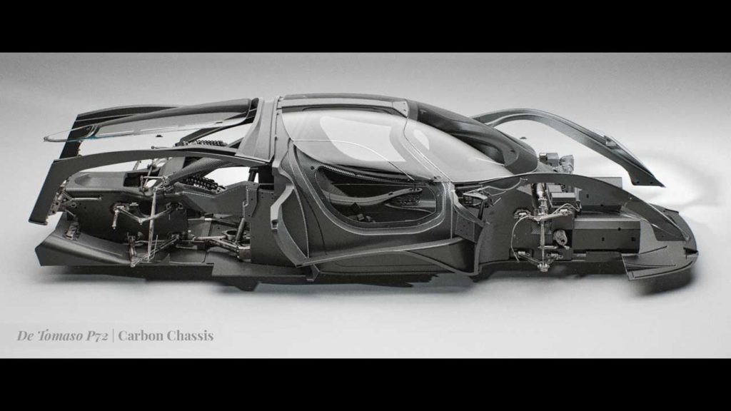 De-Tomaso-P72-new-Carbon-chassis