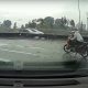 Motorcycle-accident-in-Malaysia-rider-escape