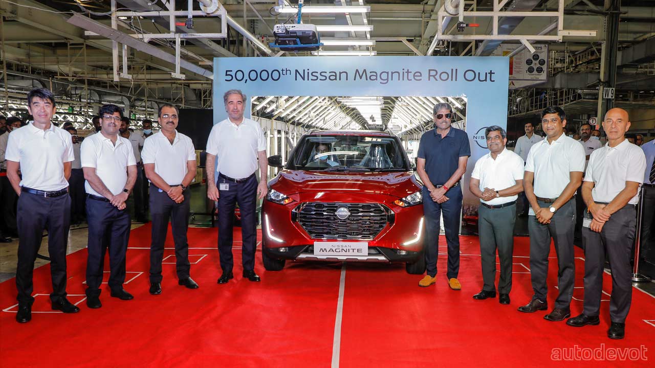 50000th-Nissan-Magnite-roll-out-Chennai