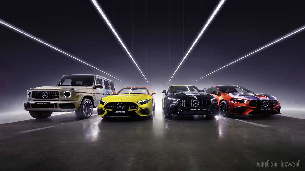 Mercedes-AMG-and-Palace-Skateboards-Art-Cars