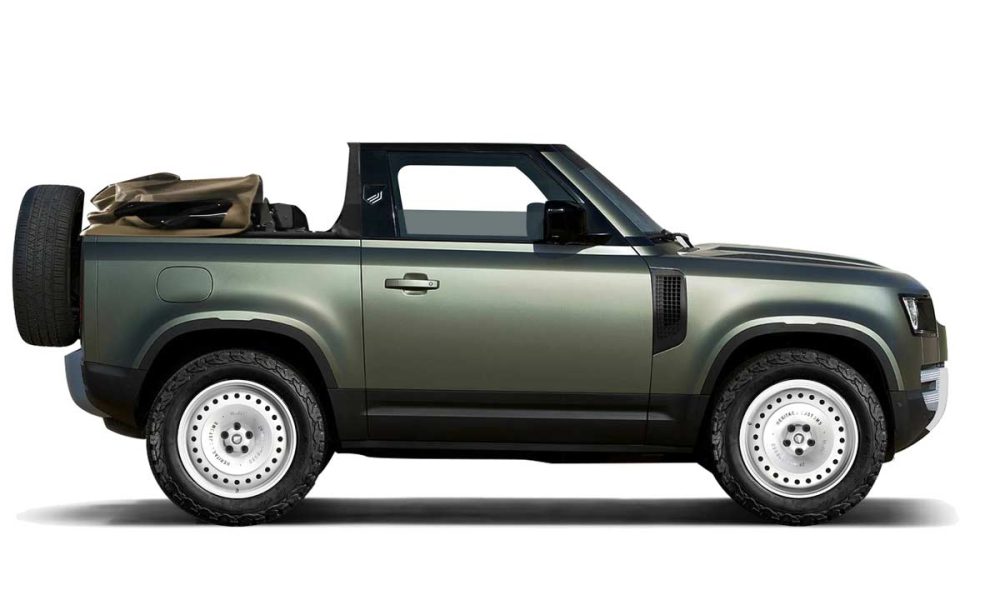 Land Rover Defender Convertible shows up in customization market ...