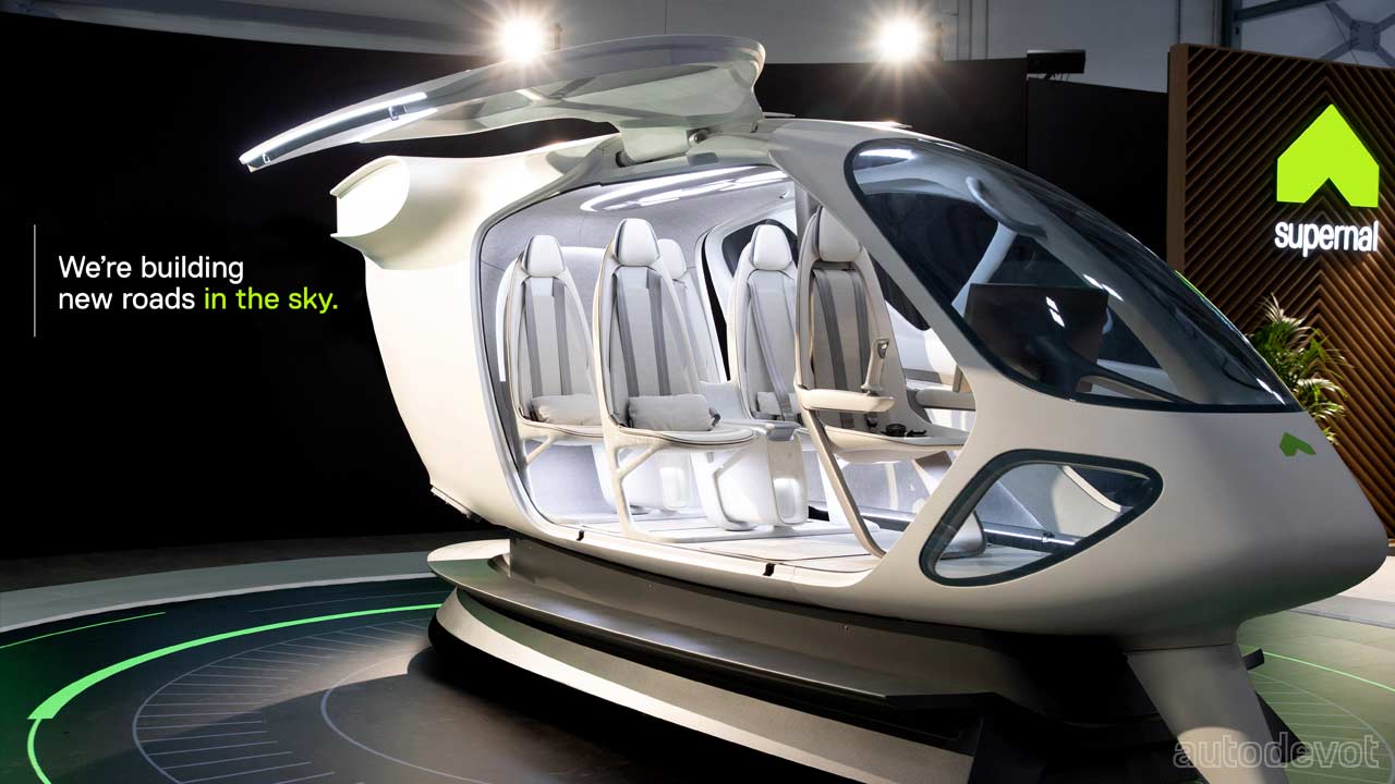 Hyundai Supernal eVTOL Vehicle Cabin Concept