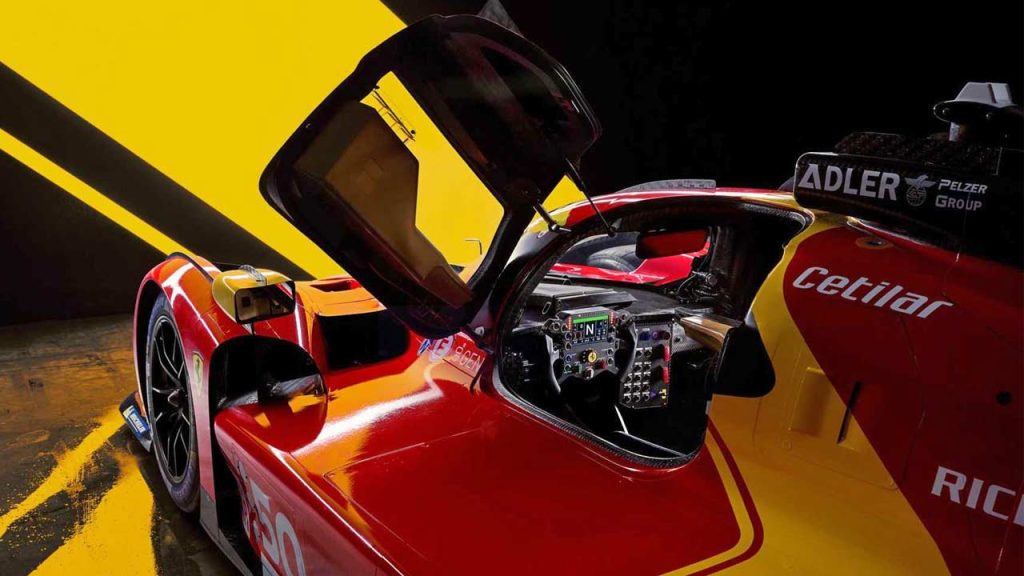 Ferrari-499P-Le Mans-hypercar_interior