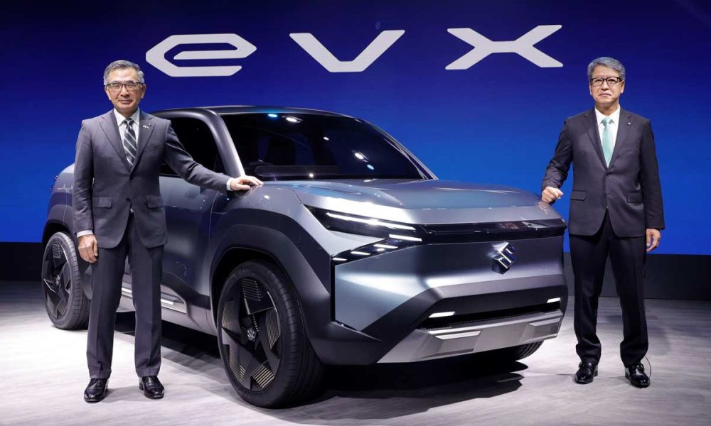 Maruti Suzuki eVX electric SUV concept debuts at Auto Expo - Autodevot