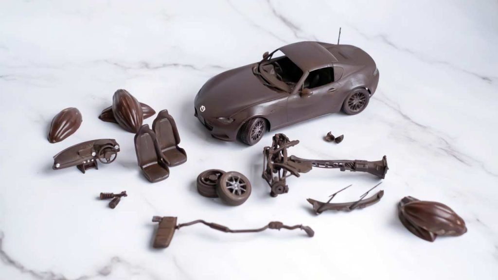 Mazda-Miata-made-of-Chocolate-for-Valentines-Day