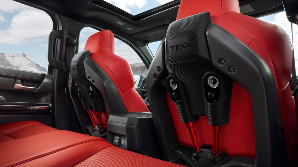 2024-Toyota-Tacoma-TRD-Pro_interior-IsoDynamic-Performance-Seats