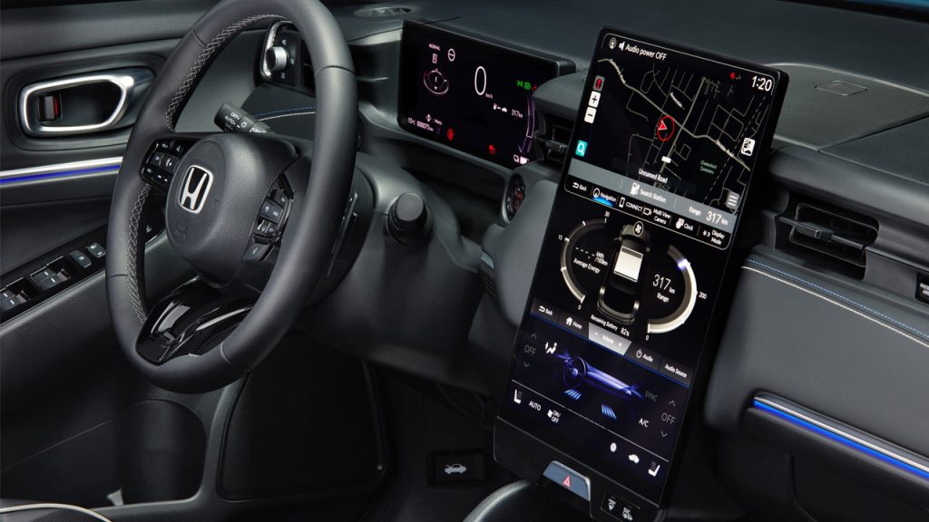Honda-e-Ny1-electric-SUV-interior_touchscreen