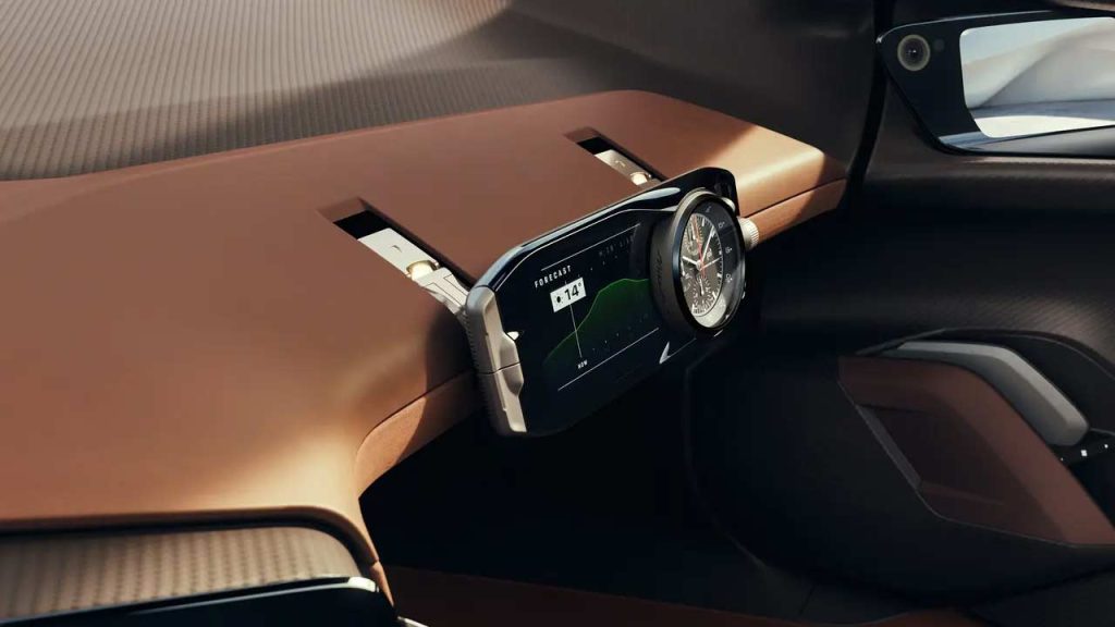 Porsche-Mission-X-interior-passenger-display-and-stopwatch