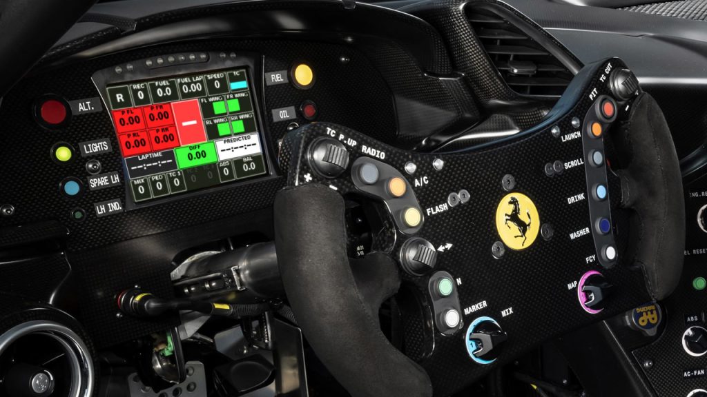 Ferrari-KC23_interior_steering