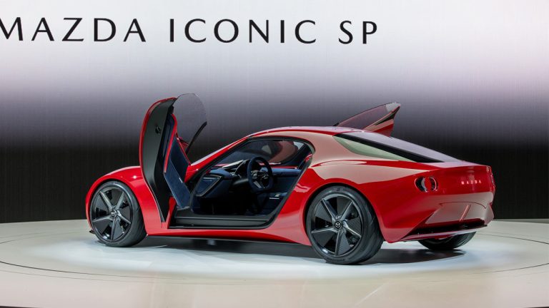 Mazda Iconic SP concept shows its simple design & rotary EV system ...