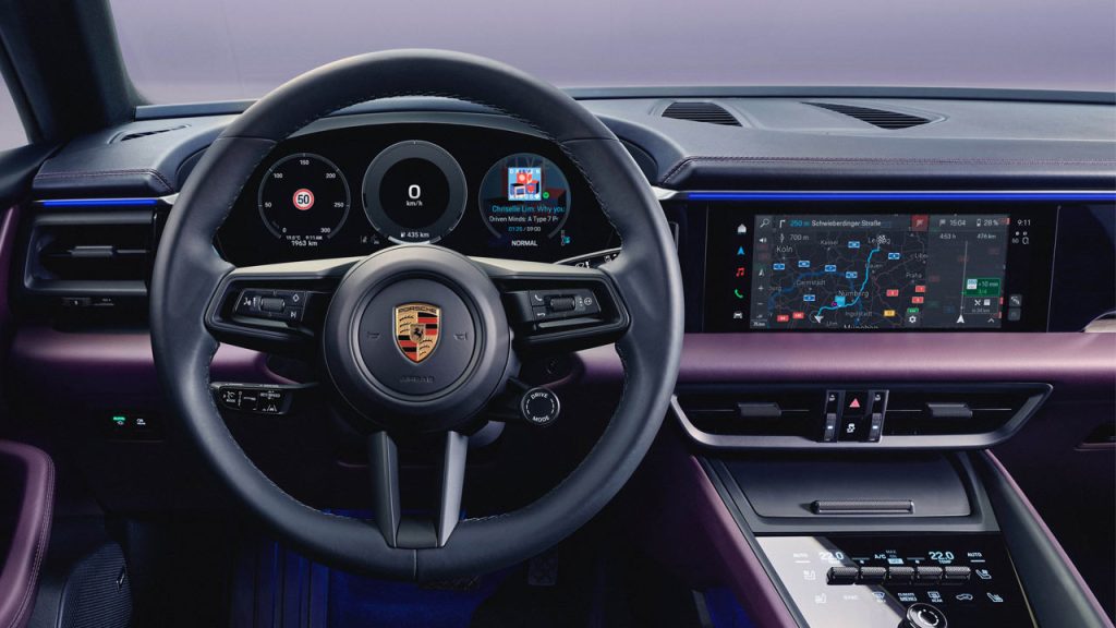 2024-Porsche-Macan-electric-interior-steering