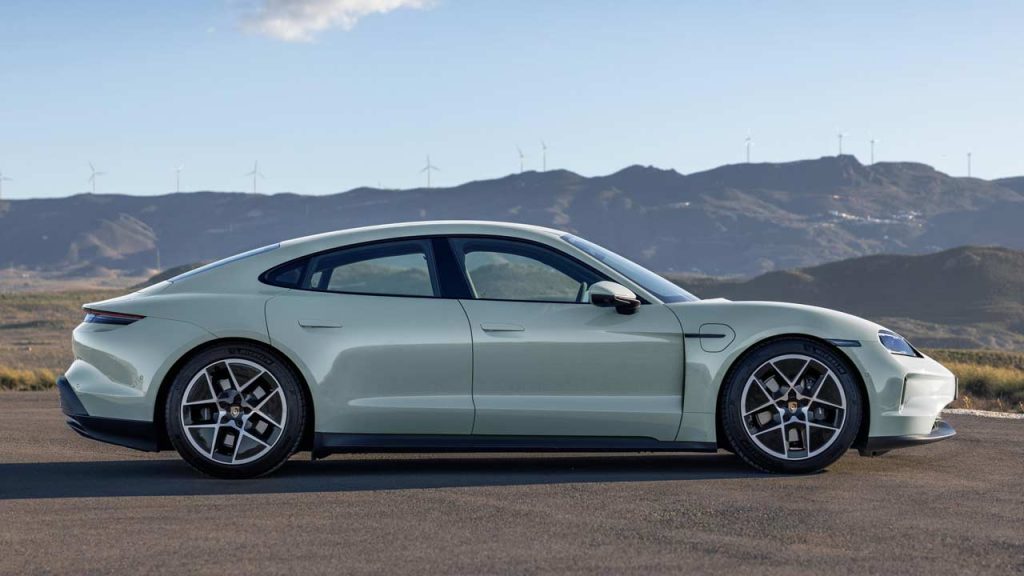 2024-Porsche-Taycan_side