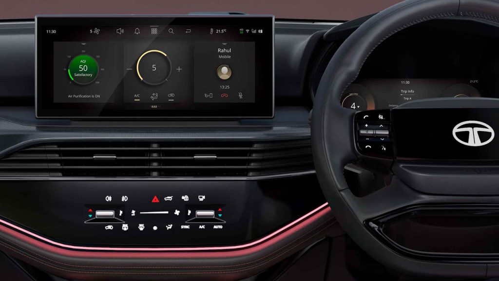 2024-Tata-Safari-Dark_interior-touchscreen