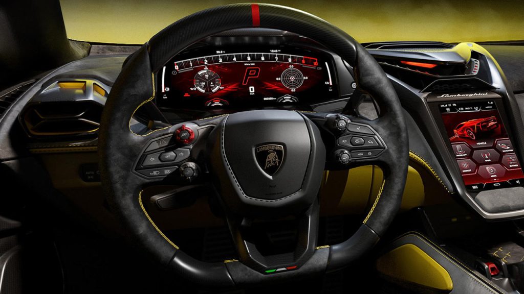 Lamborghini-Fenomeno-interior-steering
