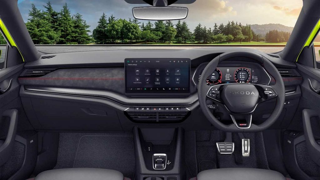 2025-Skoda-Octavia-VRS-India-interior