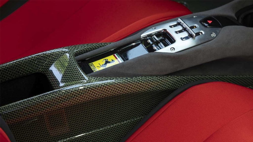 Ferrari-SC40-interior-centre-console