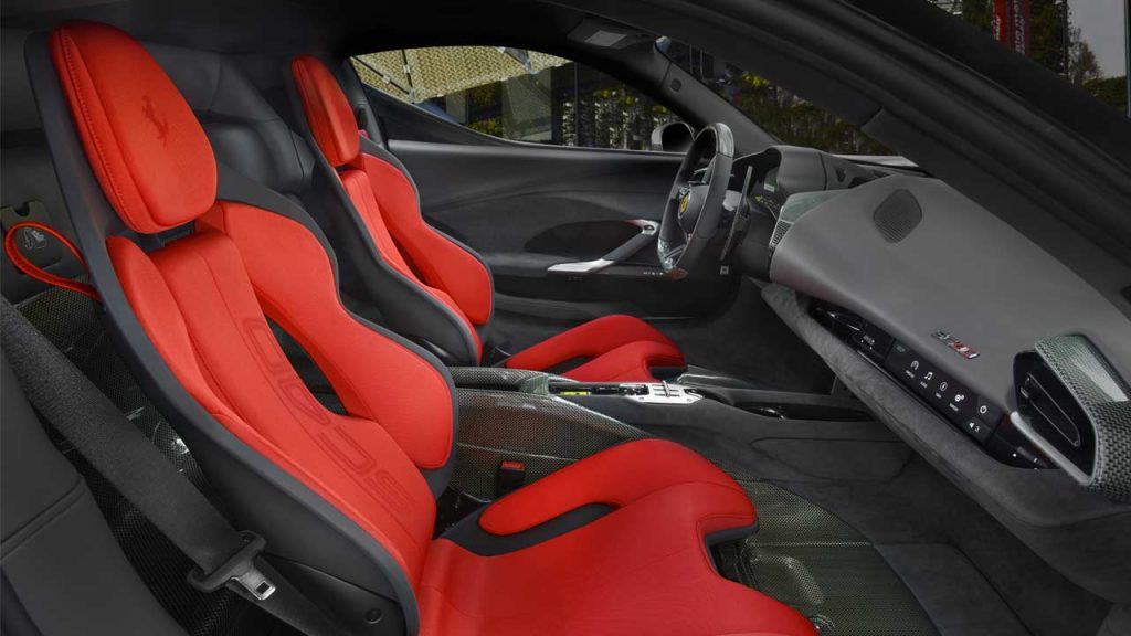 Ferrari-SC40-interior-seats
