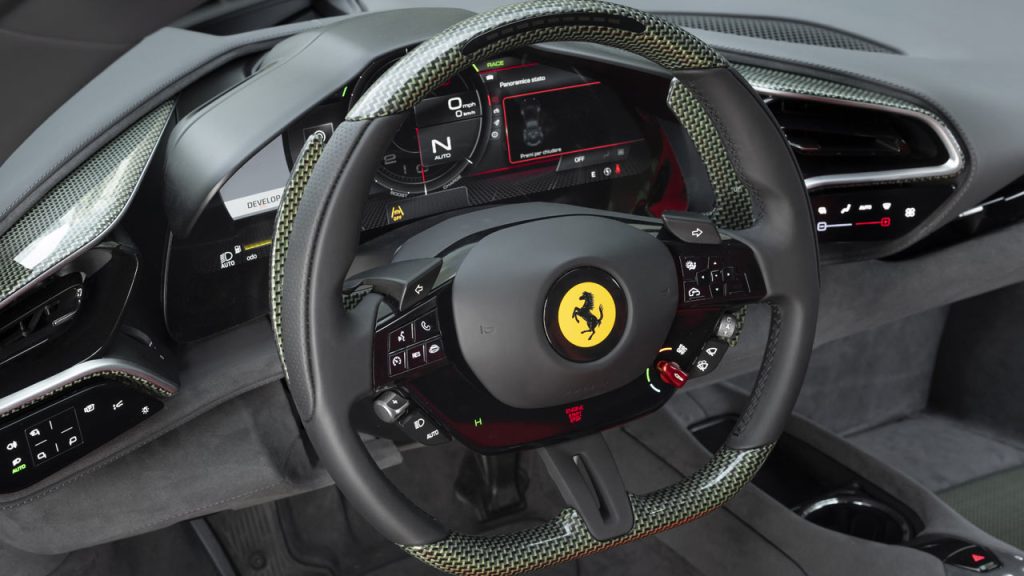 Ferrari-SC40-interior-steering