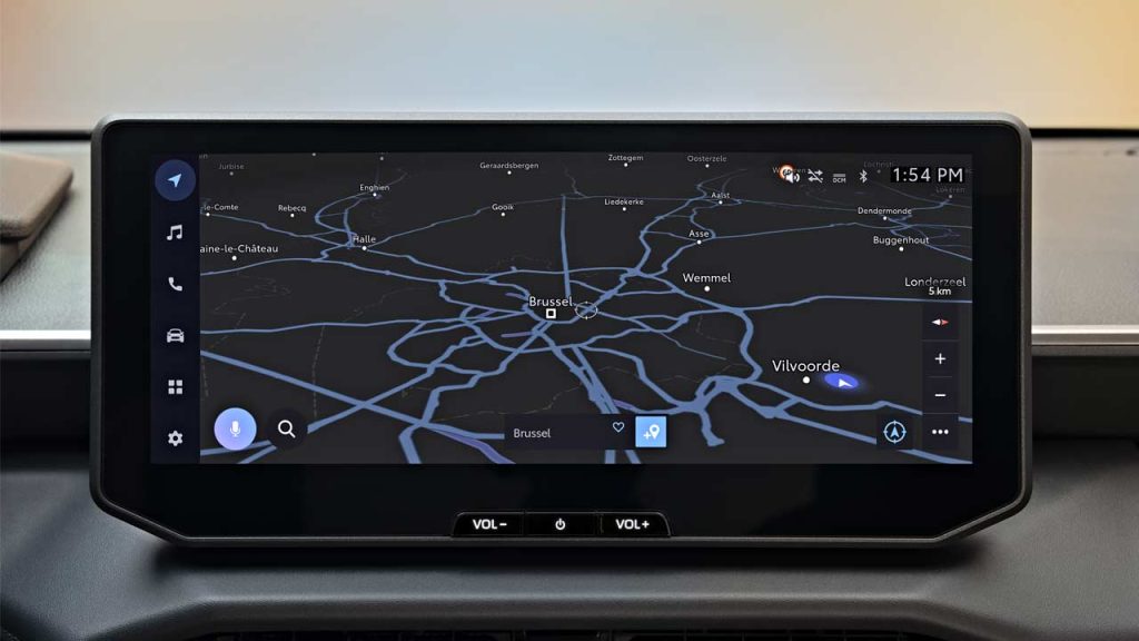 9th-gen-2026-Toyota-HiLux-Electric-interior-infotainment
