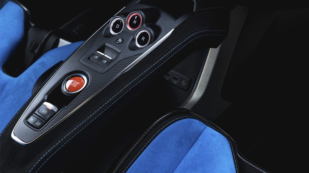 Alpine-A110-R-Ultime-interior-centre-console