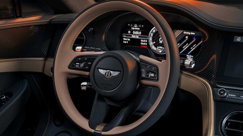 Bentley-Continental-GT-Supersports-interior-steering