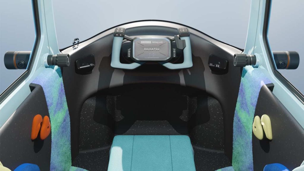 Daihatsu-Midget-X concept interior