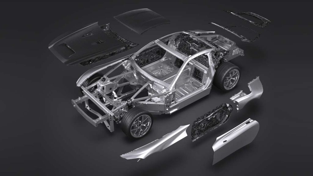 Toyota-GR-GT-aluminium-structure